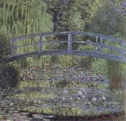 Claude Monet The Japanese Bridge oil on canvas